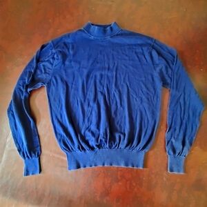 Norm Thompson blue sweater